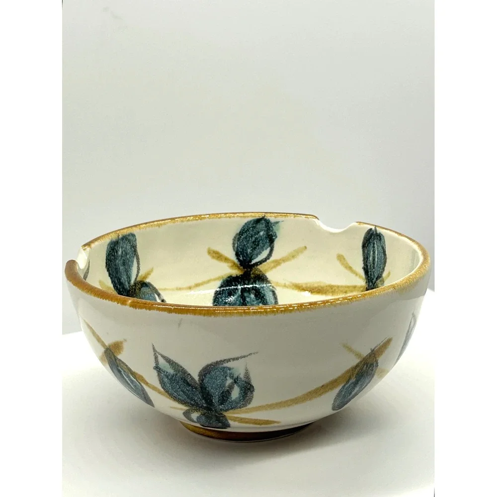Longhorn Pottery notched signed slots